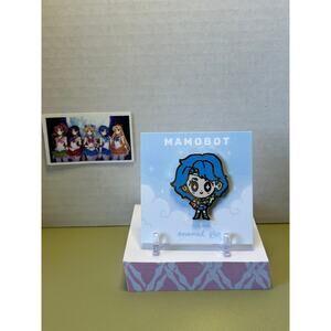 Mamobot Sailor Moon Anime Pin Senshi Dolls Sailor Mercury Blue